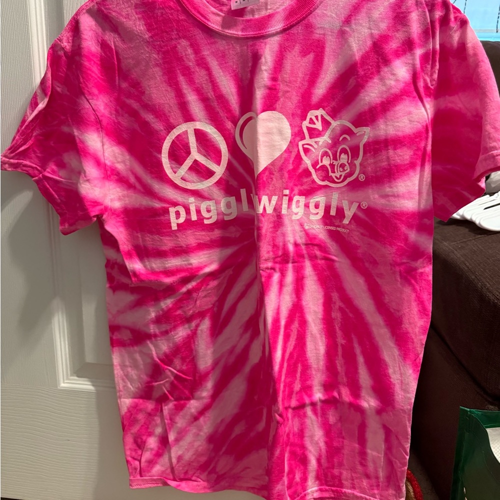 Kids Pink Tie-Dye T-Shirt